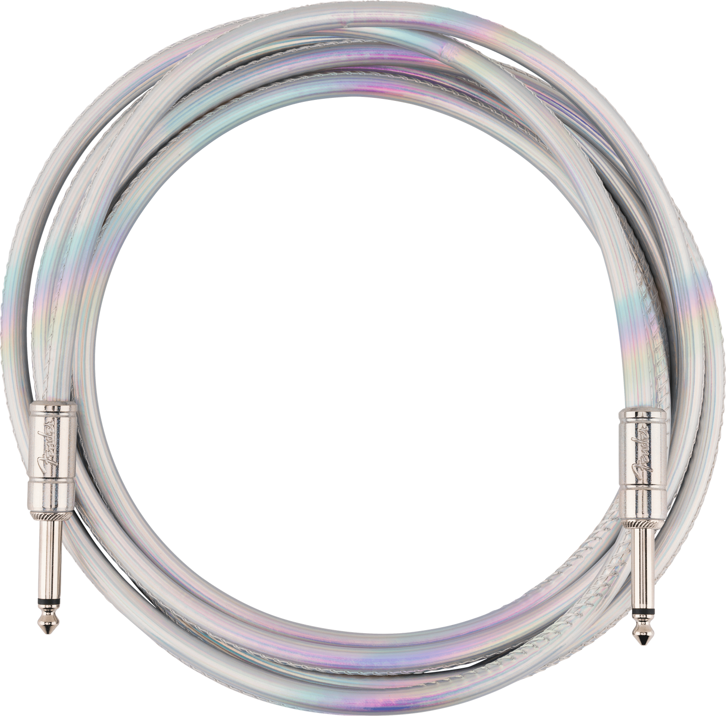 Fender 10' Contour Instrument Cable in Iridescent