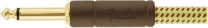 Fender Deluxe Series Instrument Cable 10ft in Tweed