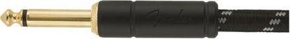 Fender Deluxe Series Instrument Cable 10ft in Black Tweed
