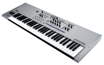 KORG wavestate SE 61 Note Wave Sequencing Synthesizer with Case Platinum