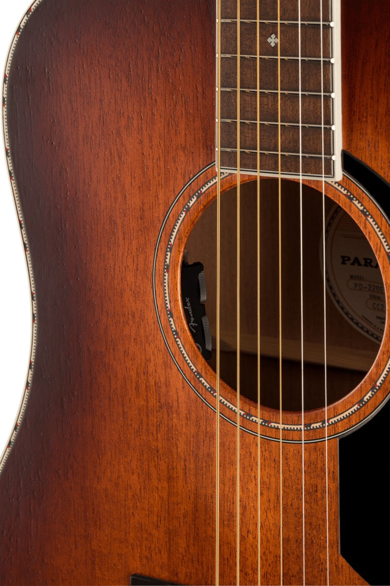 Fender PO220E Orchestra in Aged Cognac Burst