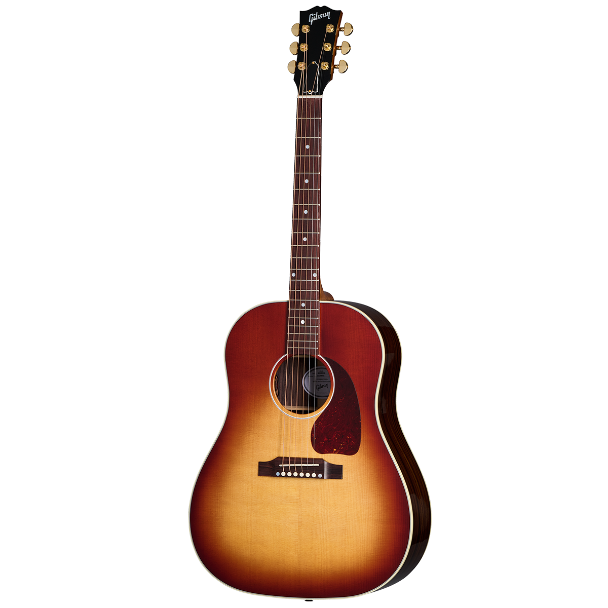 Gibson J-45 Standard Rosewood Acoustic Electric Guitar in Rosewood Burst