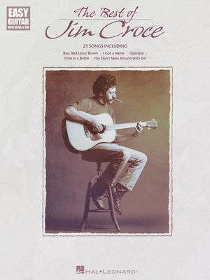 BEST OF JIM CROCE EASY GUITAR NOTES & TAB