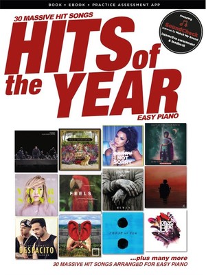HITS OF THE YEAR 2017 EASY PIANO