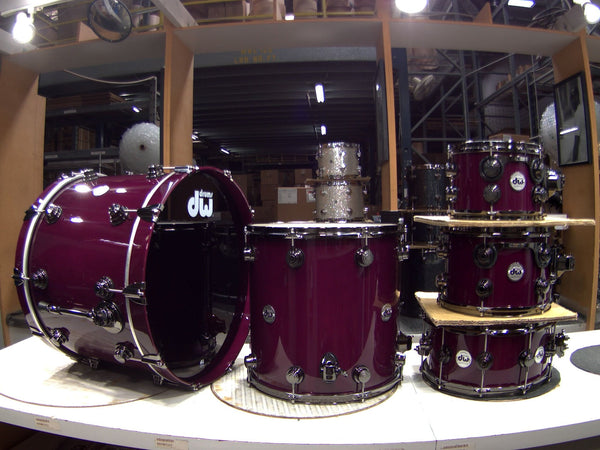 DW Collectors SonicPly 5-Piece Shell Pack in Ultraviolet Purple