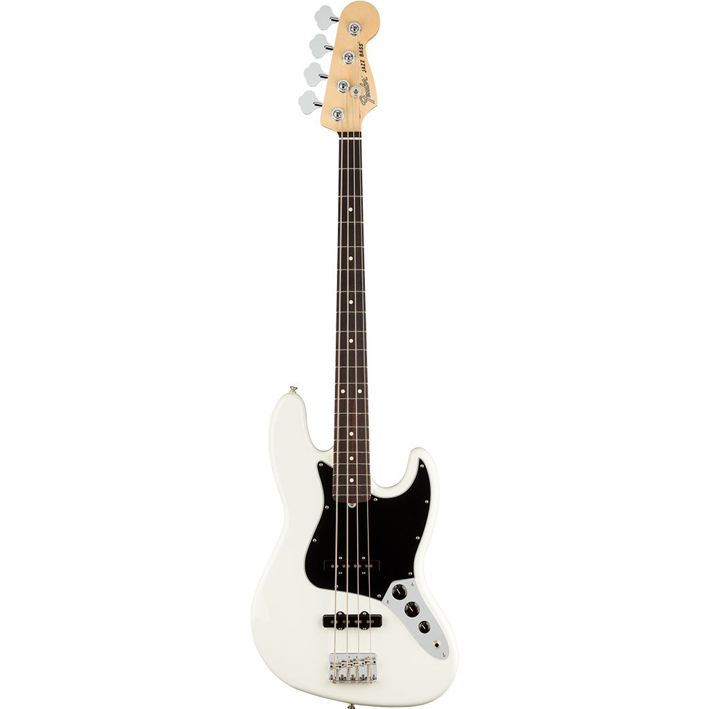 Fender American Performer Jazz Bass, Rosewood Fingerboard in Arctic White