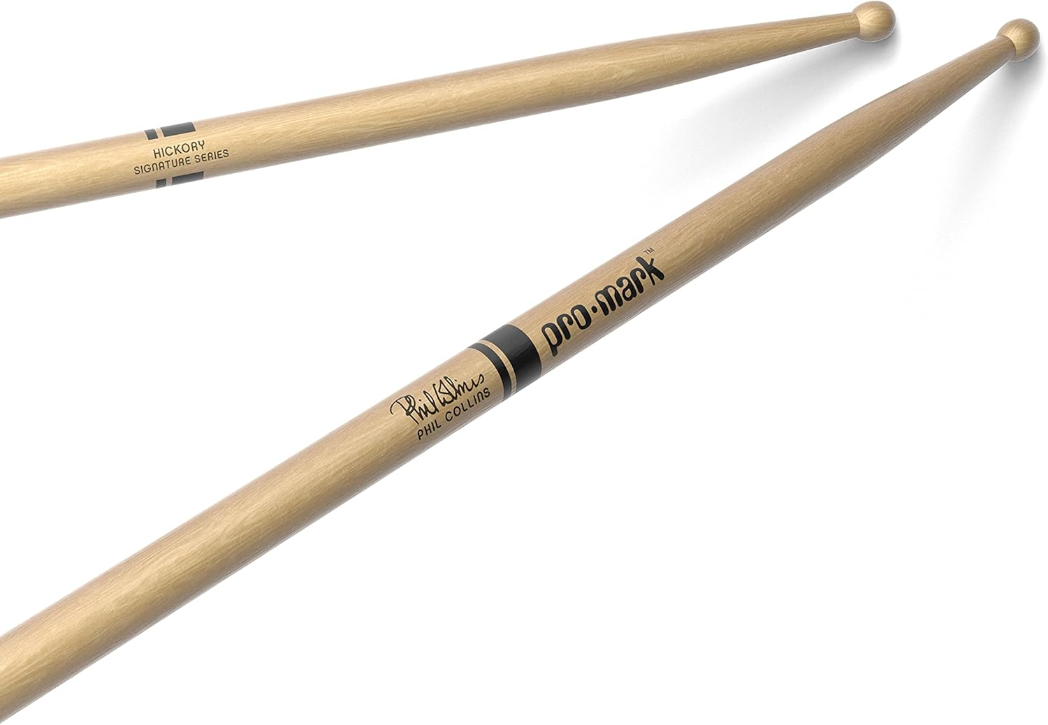 Promark Phil Collins Signature Series Wood Tip American Hickory Drumsticks