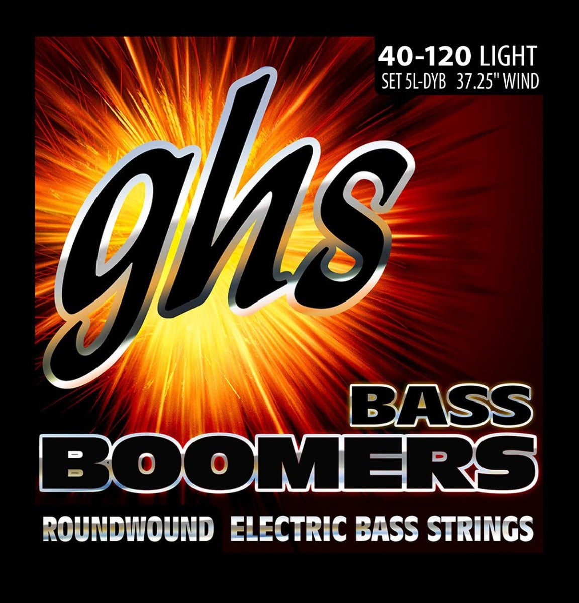 GHS 5L DYB Bass Boomers Guitar Strings 40-120 Gauge
