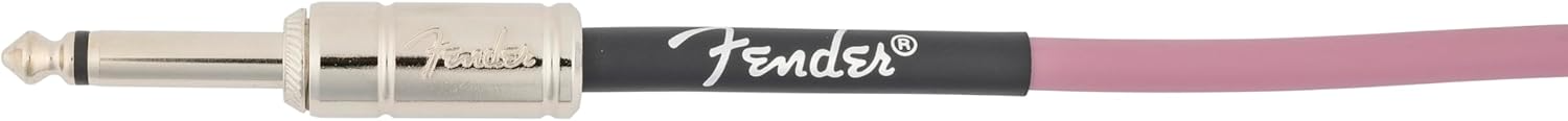Fender Contour 18.6' Instrument Cable in Burgundy Mist