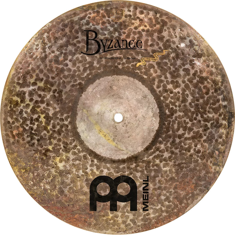 Meinl Cymbals Byzance Brilliant Serpents Hi Hat 14"