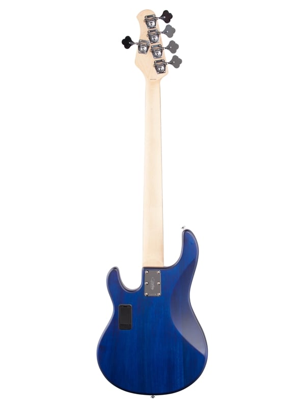 Sterling By Music Man StingRay Ray5 5 String in Trans Blue Satin