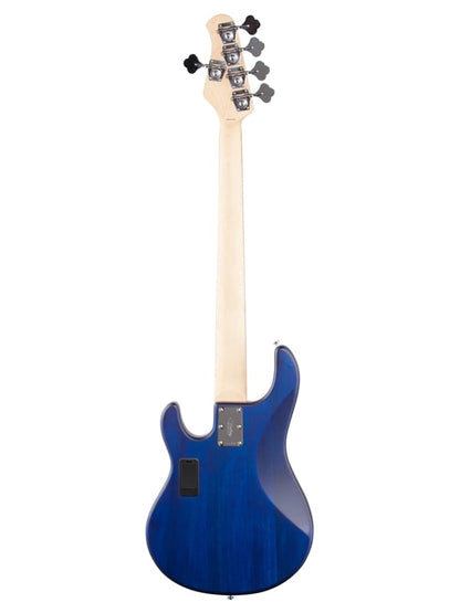 Sterling By Music Man StingRay Ray5 5 String in Trans Blue Satin