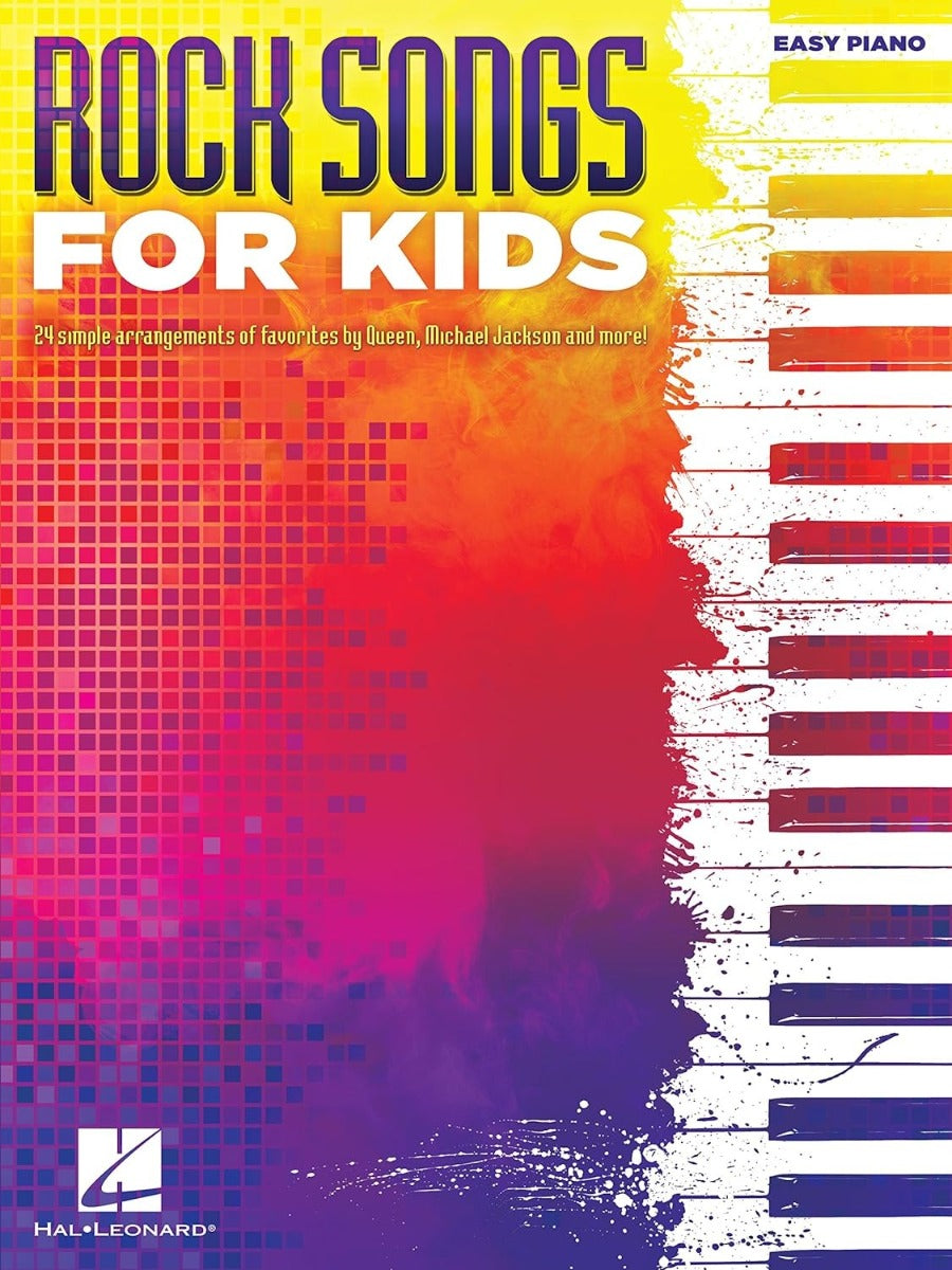 Rock Songs for Kids Easy Piano