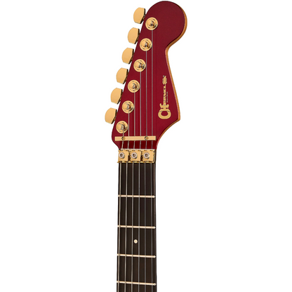 Charvel Pro-Mod Plus So-Cal SC1 Style 1 HH FR EB Electric Guitar in Candy Apple Red