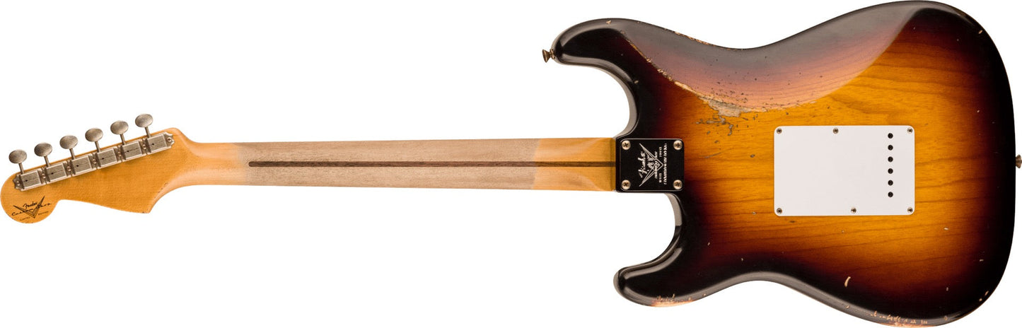 Fender Custom Shop Limited Edition 70th Anniversary 1954 Stratocaster Relic in Wide Fade 2 Color Sunburst