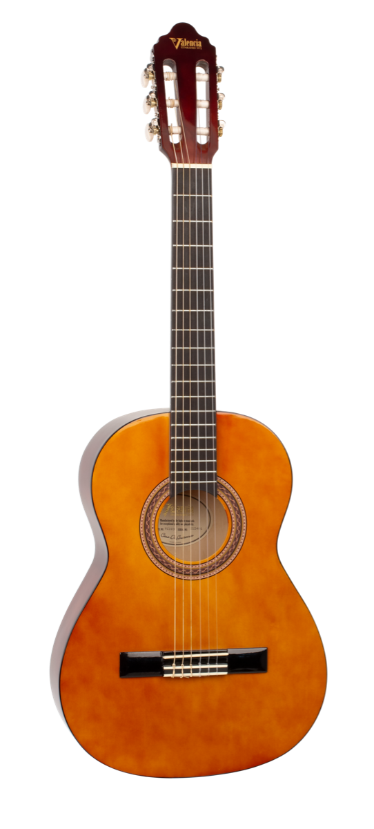 Valencia VC103 3/4 Size Classical Guitar in Natural