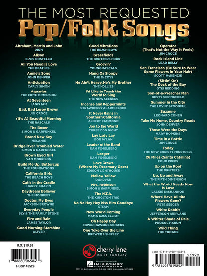 The Most Requested Pop Folk Songs PVG