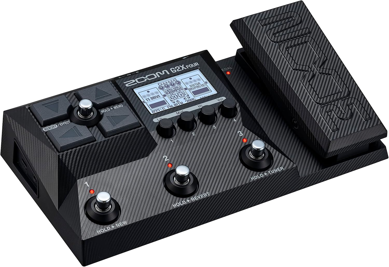 Zoom G2X Four Guitar Effects and Amp Simulator Pedal