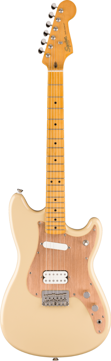 Squier Classic Vibe Duo-Sonic HS Electric Guitar, Maple Fingerboard in Desert Sand