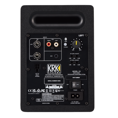 KRK Kreate 3 Active 3" Two-Way Studio Reference Monitors (Pair)