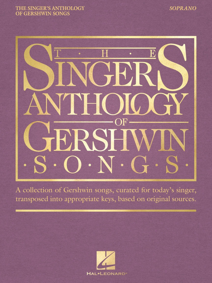 The Singers Anthology of Gershwin Songs Soprano