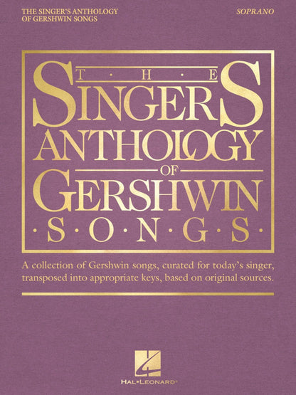 The Singers Anthology of Gershwin Songs Soprano