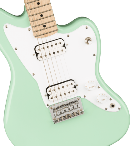 Squier Mini Jazzmaster HH, Maple Fingerboard in Surf Green