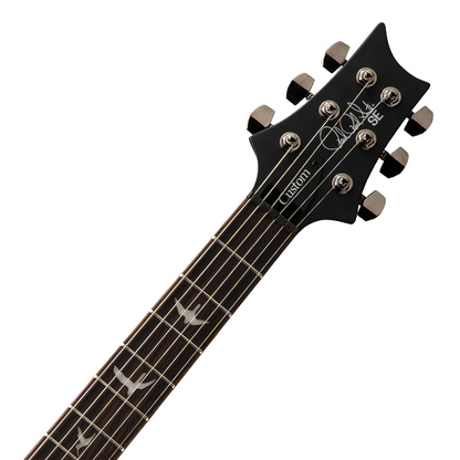 PRS SE Custom 24-08 Poplar Burl Limited Edition Electric Guitar in Lake Blue Midnight Burst