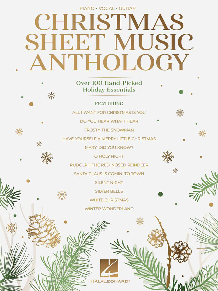 Christmas Sheet Music Anthology Over 100 Hand Picked Holiday Essentials