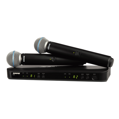 Shure BLX288 / Beta58 Dual Wireless Mic System 614-638MHz
