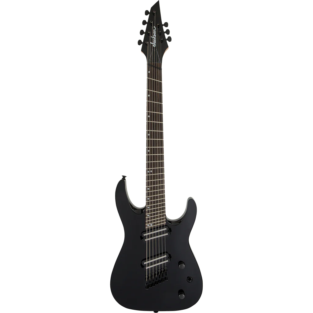 Jackson X Series Dinky Arch Top DKAF7 MS 7 String in Gloss Black