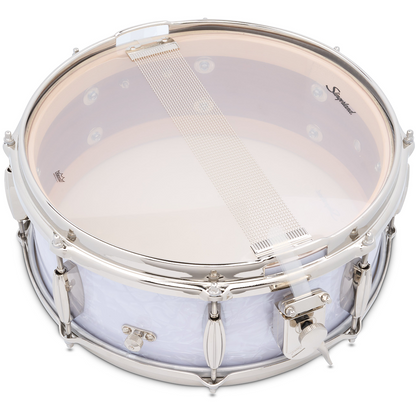 Slingerland Radio King Artist 6.5" x 14"  3-Ply White Marine Pearl Snare Drum