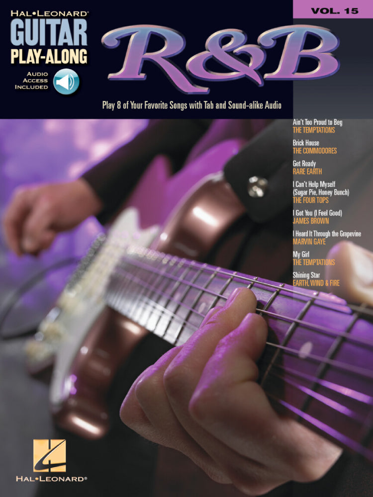 R & B Guitar Play Along Volume 15 Bk/Ola