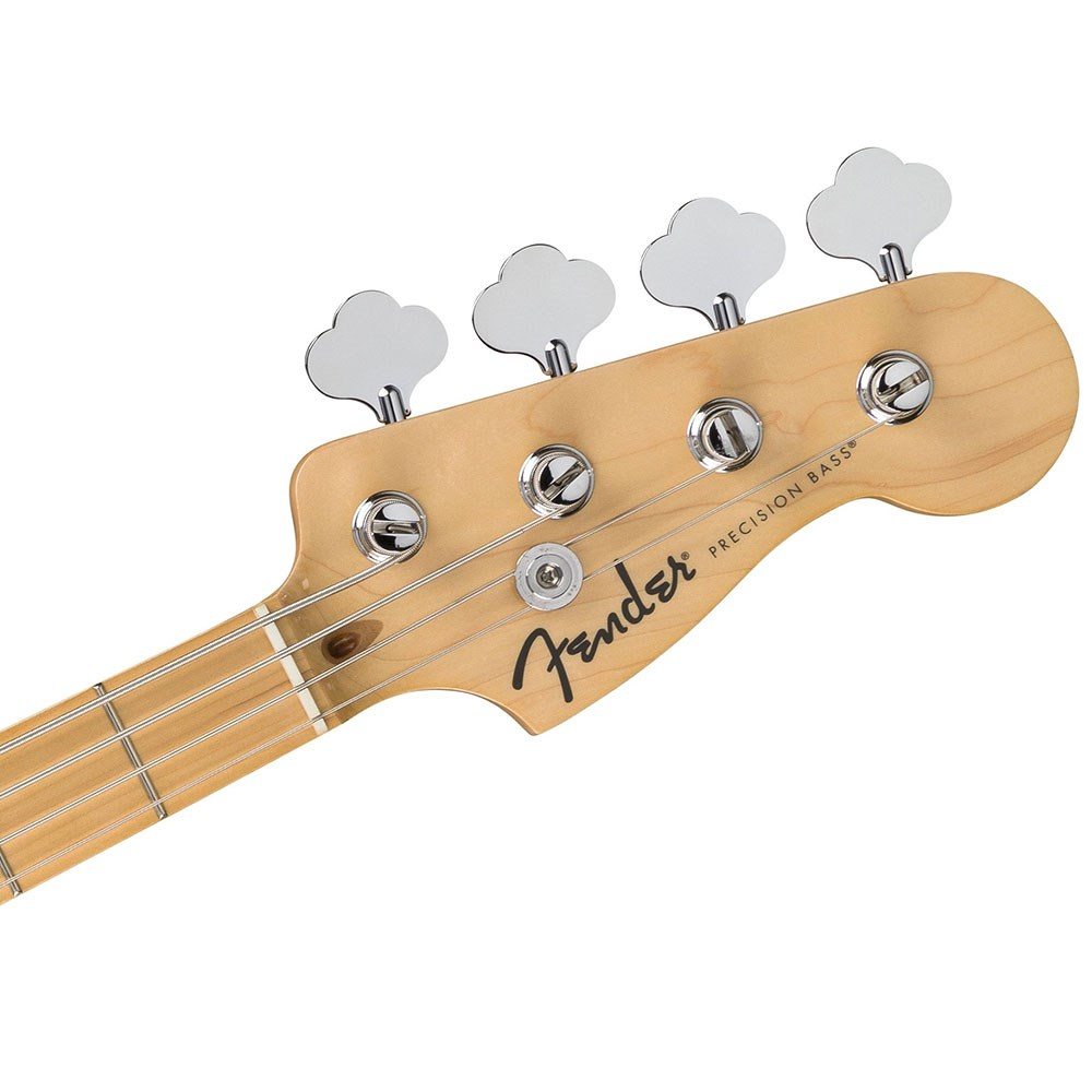 Fender Standard Precision Bass, Maple Fingerboard in Olympic White
