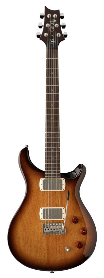 PRS SE DGT Standard Moon Inlay, Electric Guitar in McCarty Tobacco Sunburst