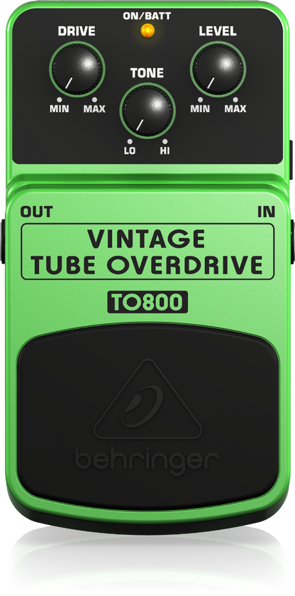 Behringer TO800 Vintage Tube Overdrive Pedal