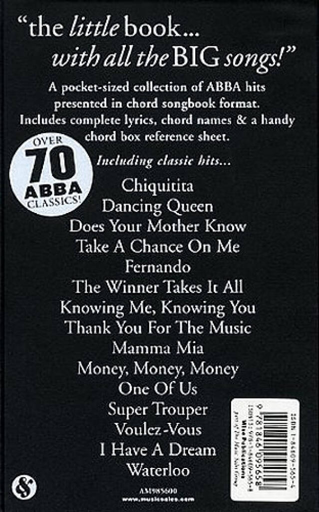 The Little Black Songbook Of ABBA