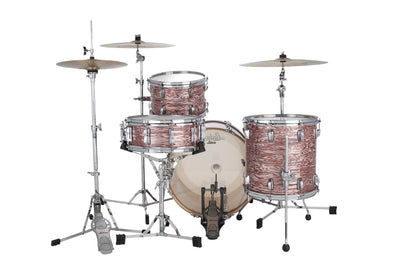 Ludwig Classic Maple Downbeat 20" Shell Pack (12T, 14FT, 20BD) in Pink Oyster