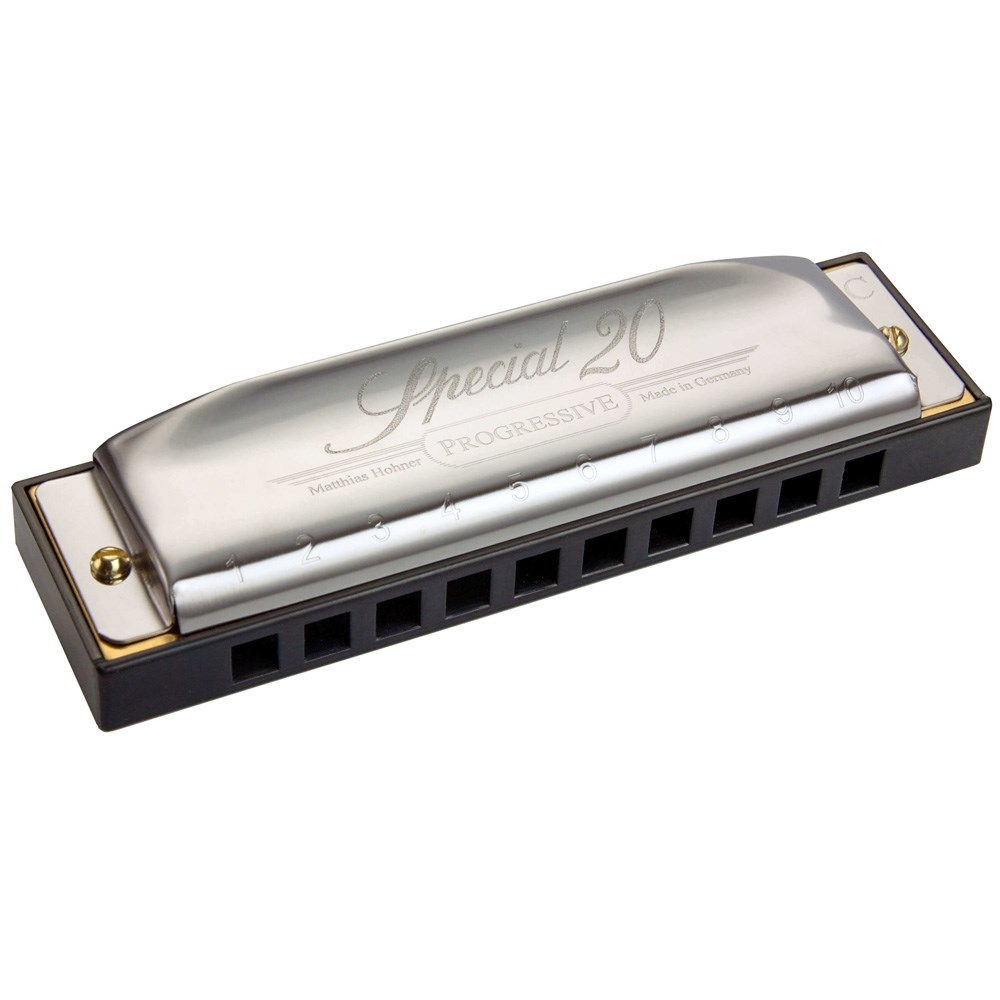 Hohner Progressive Series Special 20 Harmonica in the Key of B
