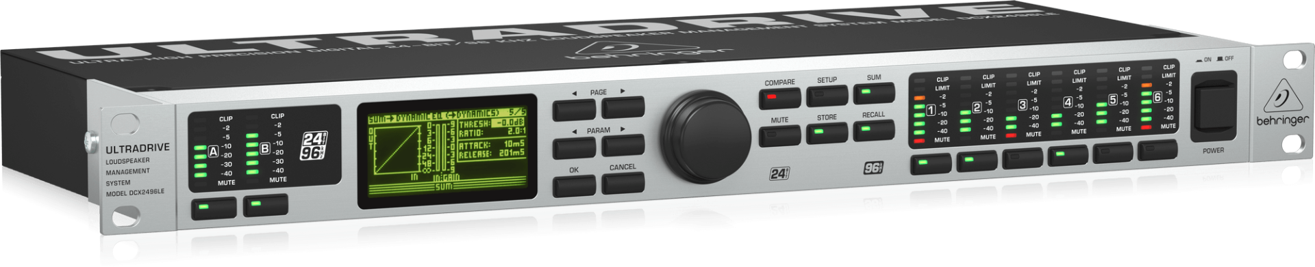 Behringer Ultradrive DCX2496LE Loudspeaker Processor
