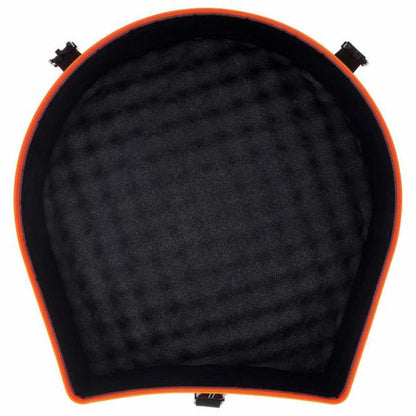 HARDCASE HNL14SO Fully Lined 14" Snare Drum Case In Orange