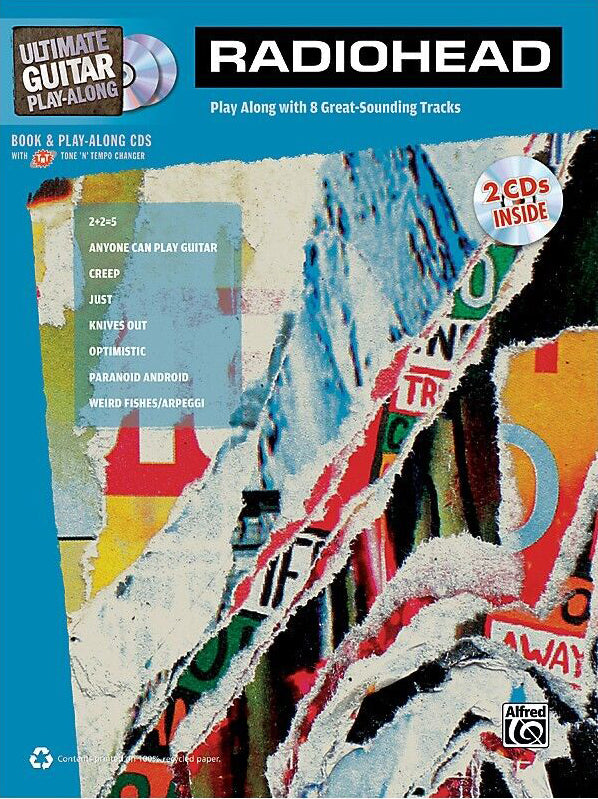 Radiohead Ultimate Guitar Playalong BK/2CD