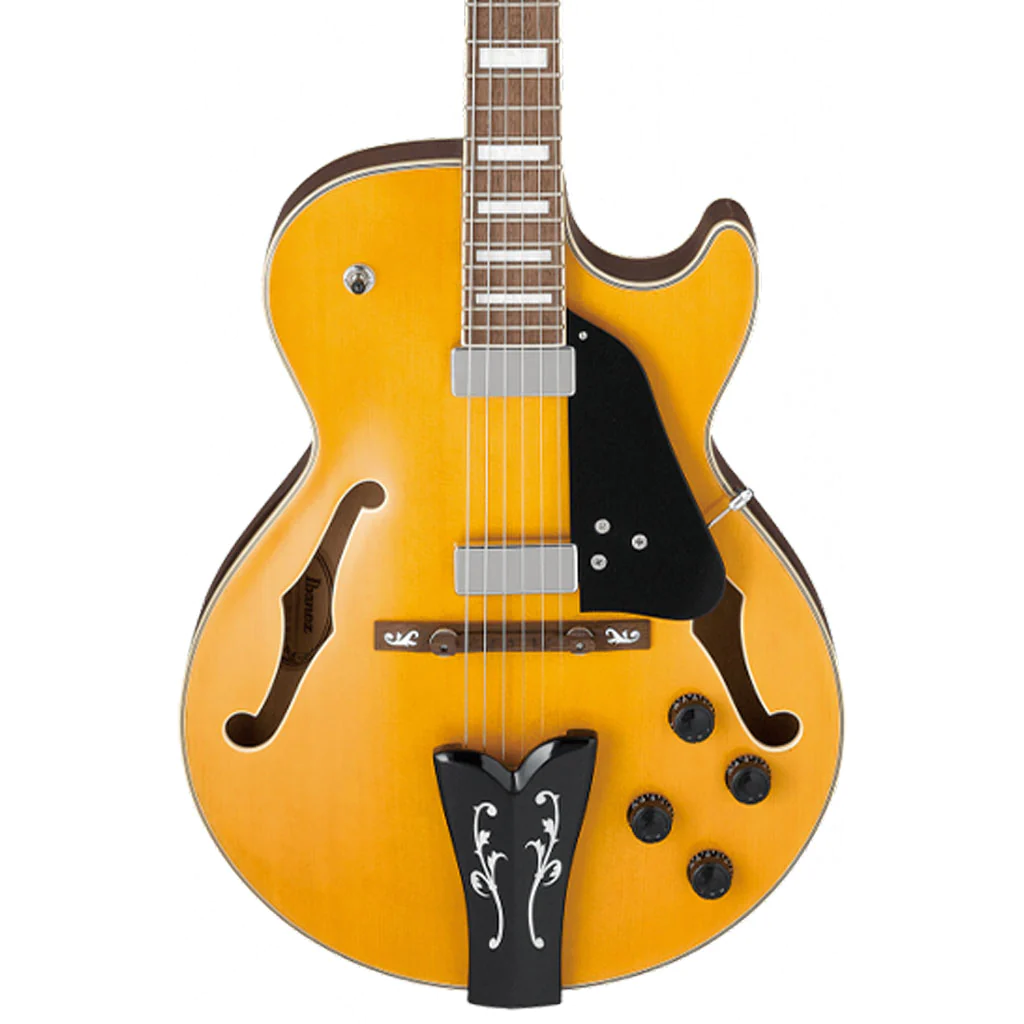 Ibanez GB10EM George Benson Electric Guitar in Antique Amber
