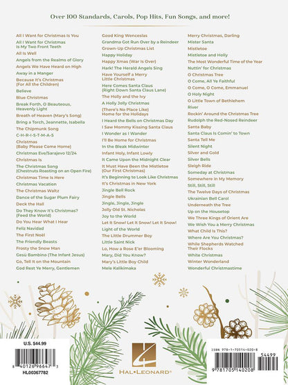 Christmas Sheet Music Anthology Over 100 Hand Picked Holiday Essentials