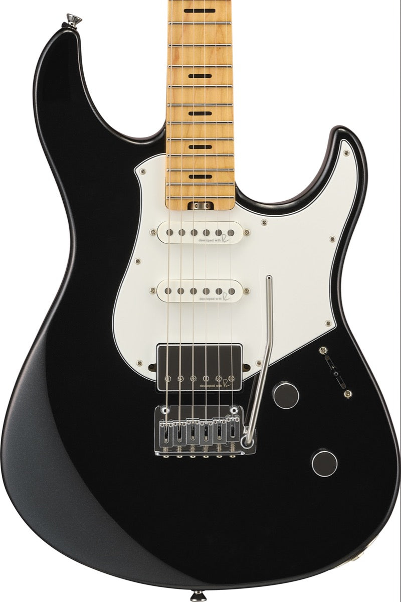 Yamaha PACP12M Pacifica Professional Electric Guitar in Black Metallic