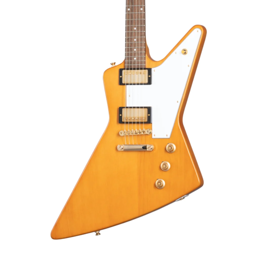Epiphone 1958 Korina Explorer in Aged Natural
