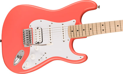 Squier Sonic Stratocaster HSS in Tahitian Coral