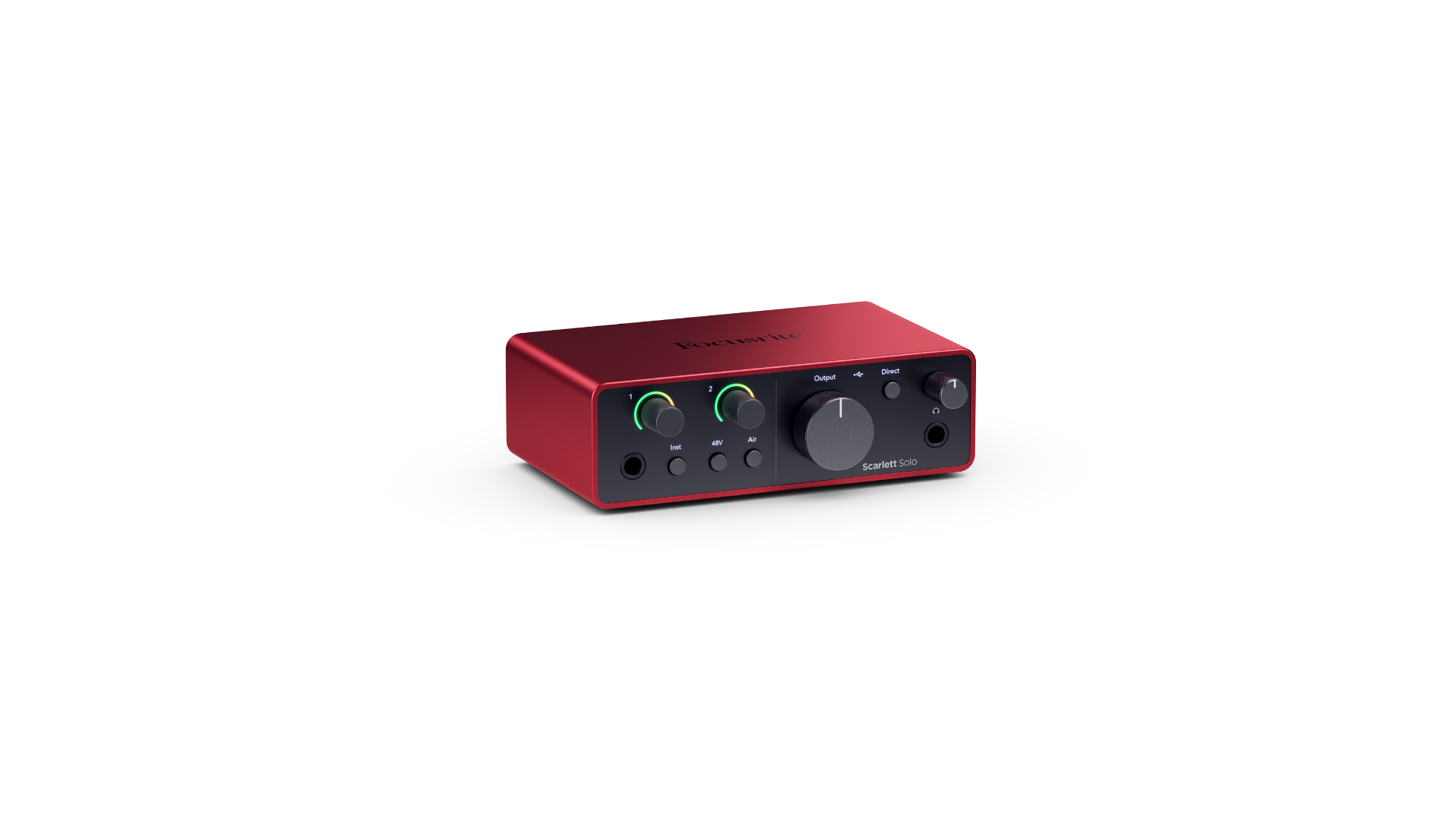 Focusrite Scarlett Solo Studio 4th Gen 2 in 2 out Interface, Condenser Mic And Headphones