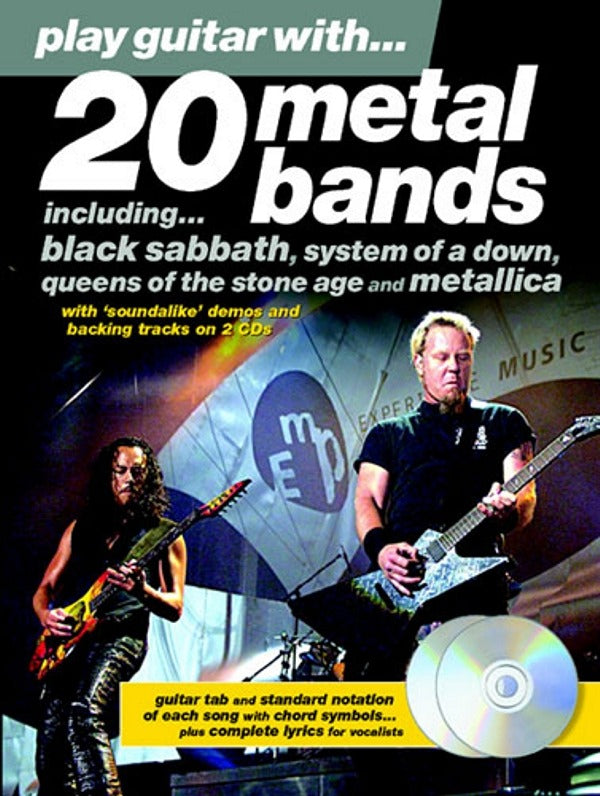 Play Guitar With 20 Metal Bands Tab