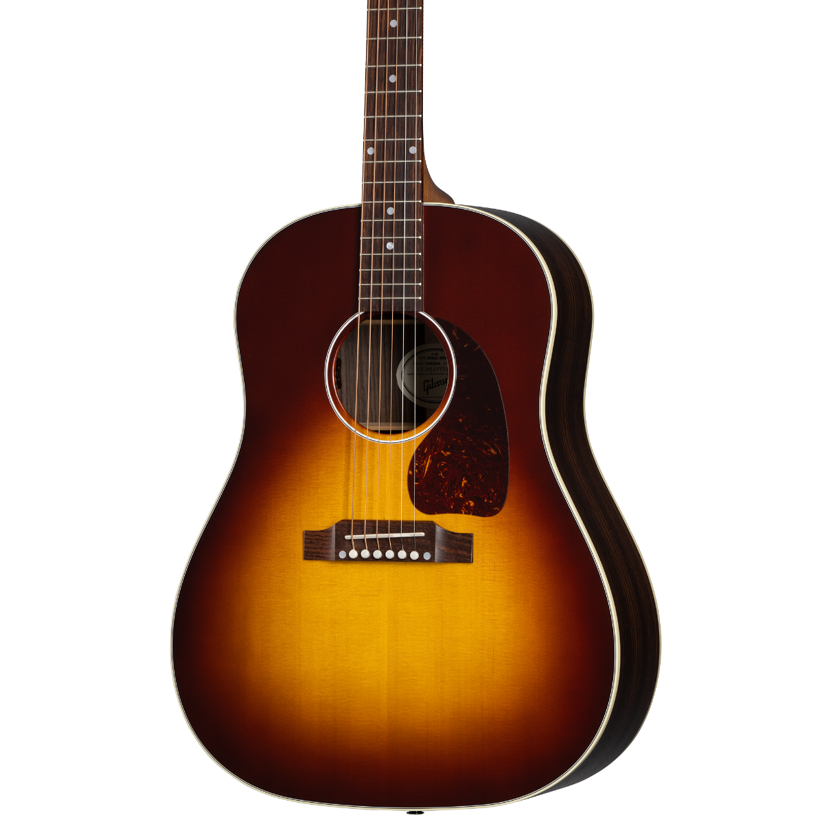 Gibson J45 Studio Rosewood Satin in Rosewood Burst